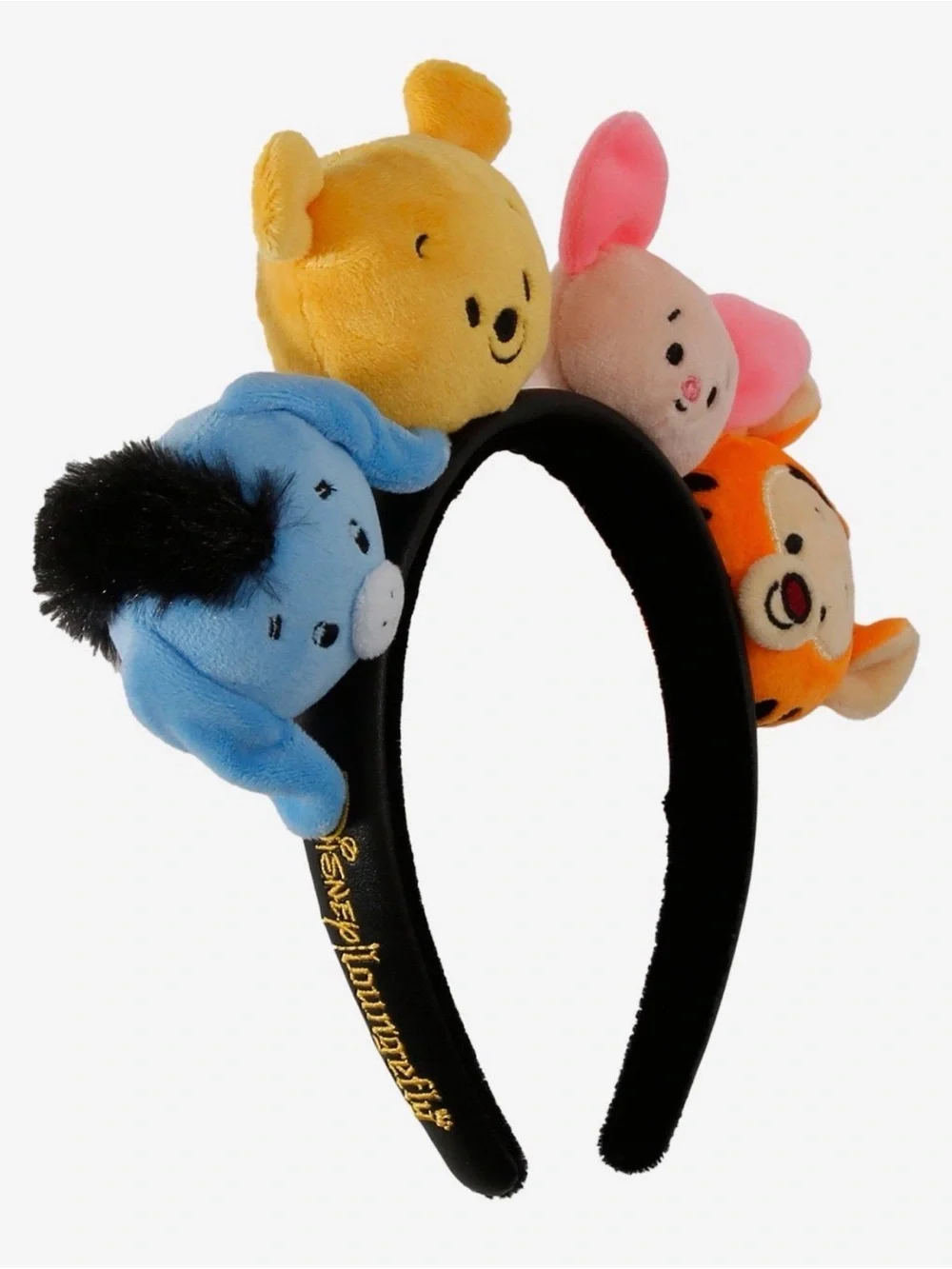 New Loungefly Disney Winnie the Pooh Plush Characters Headband